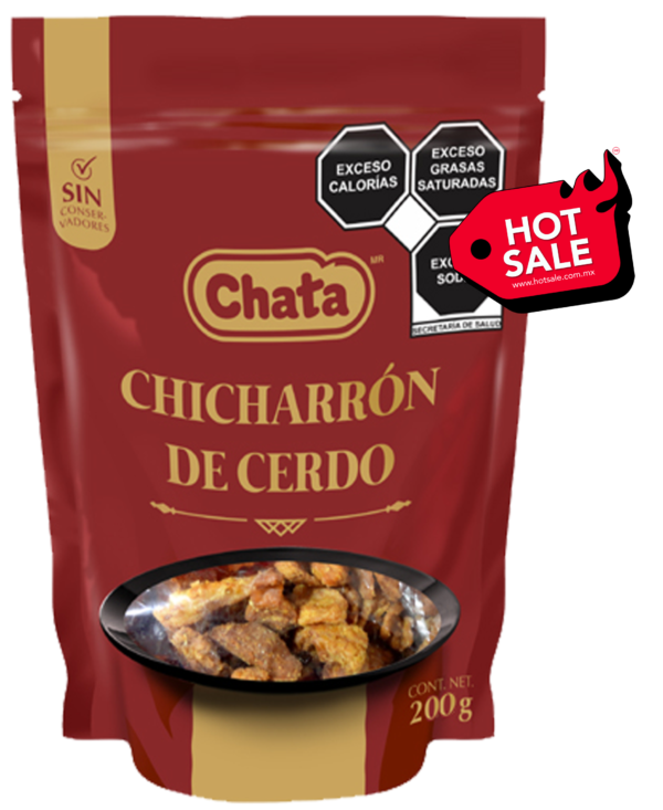Chicharrón de cerdo en bolsa 200g