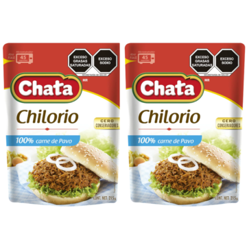 Te invitamos a comprar este pack de chilorio de pavo Chata, compra ahora en nuestra tienda en línea