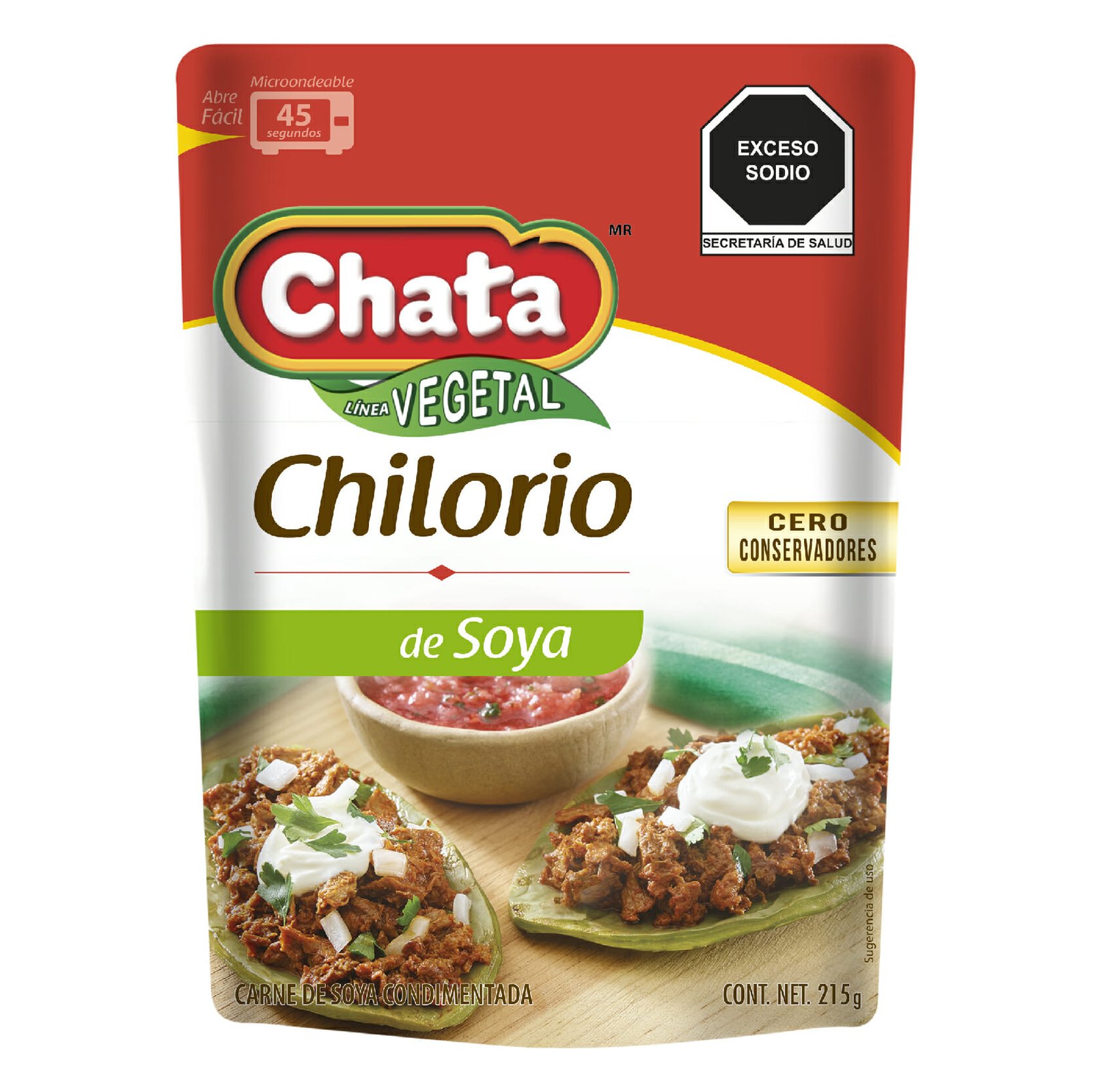 CHILORIO DE SOYA 215 GRS 1/14 - Chata México
