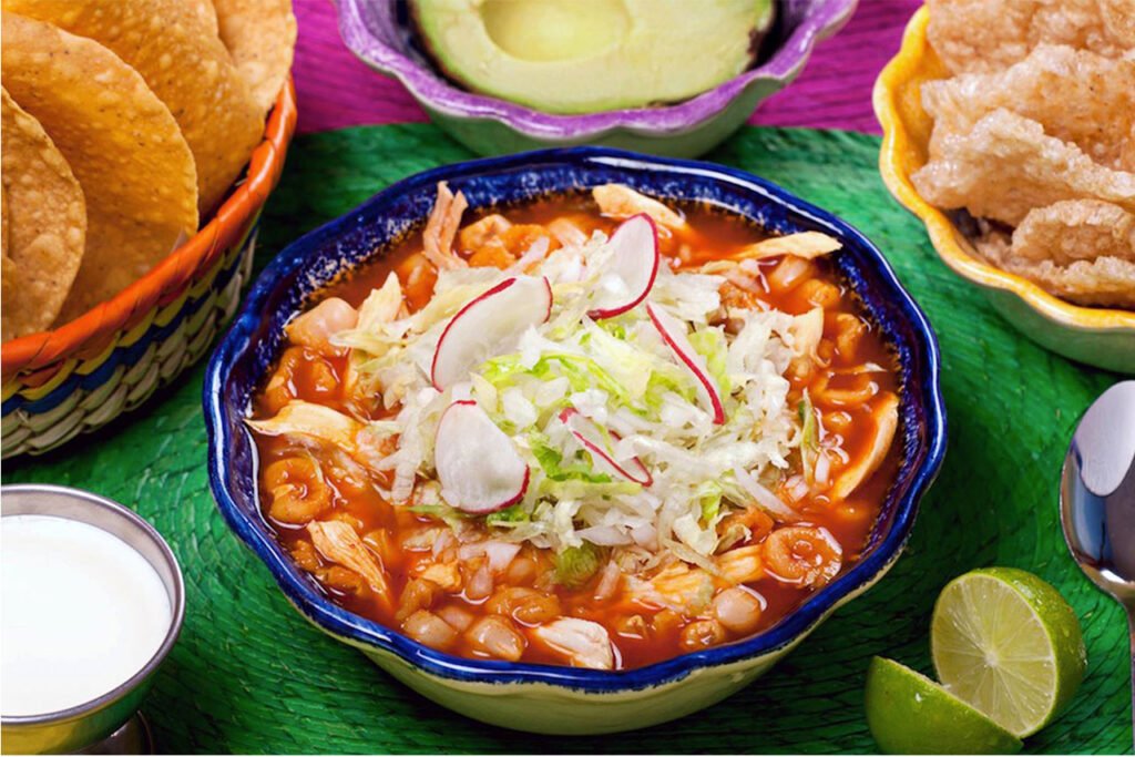En productos Chata encontrarás pozole mexicano de excelente sabor.