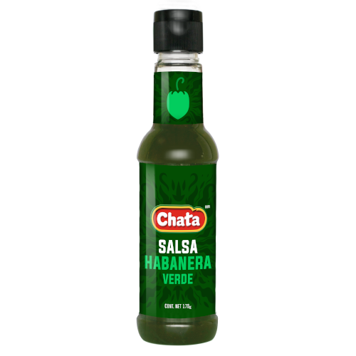 Acompaña tus platillos con la mejor salsa habanero verde de Productos Chata México