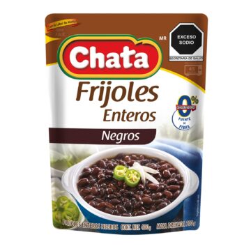 FRIJOLES ENTEROS NEGROS POUCH 400G