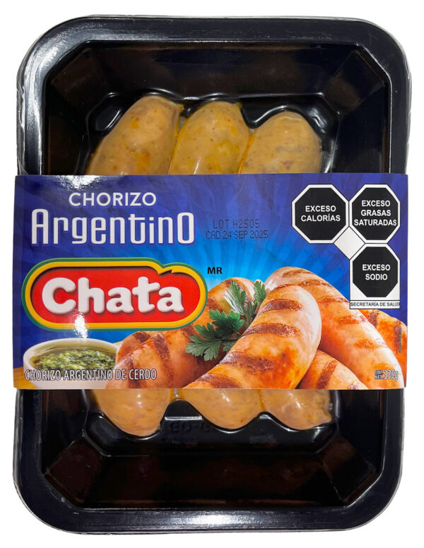 Chorizo Argentino Chata 330gr 1/10