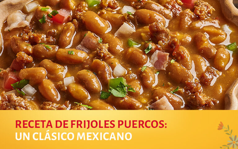 Receta de frijoles puercos, fácil de preparar