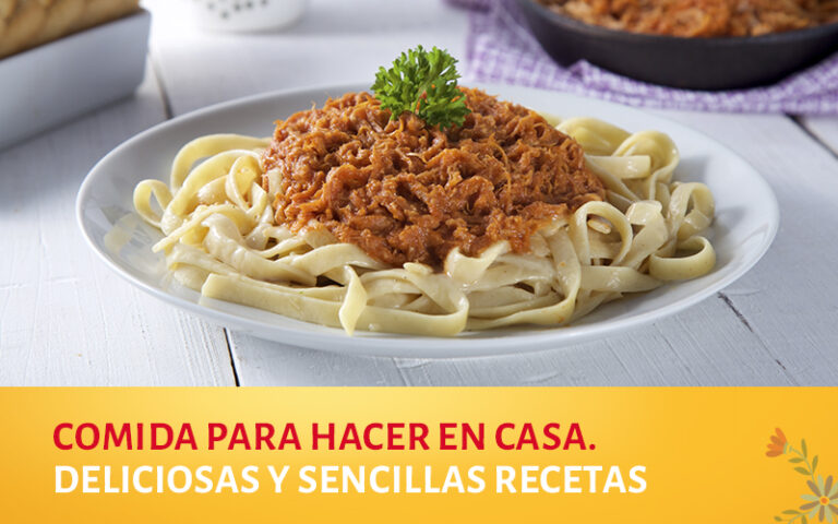 Toma nota de la comida para hacer en casa con productos Chata