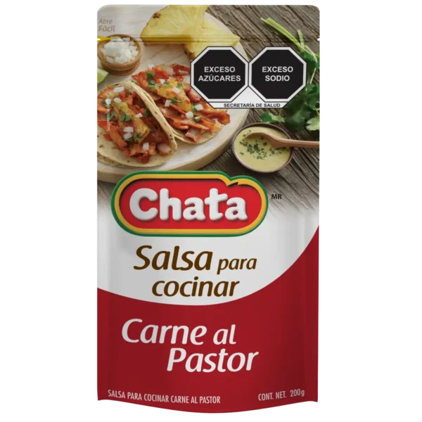 CHATA SALSA P/PASTOR POUCH 200G 1/12