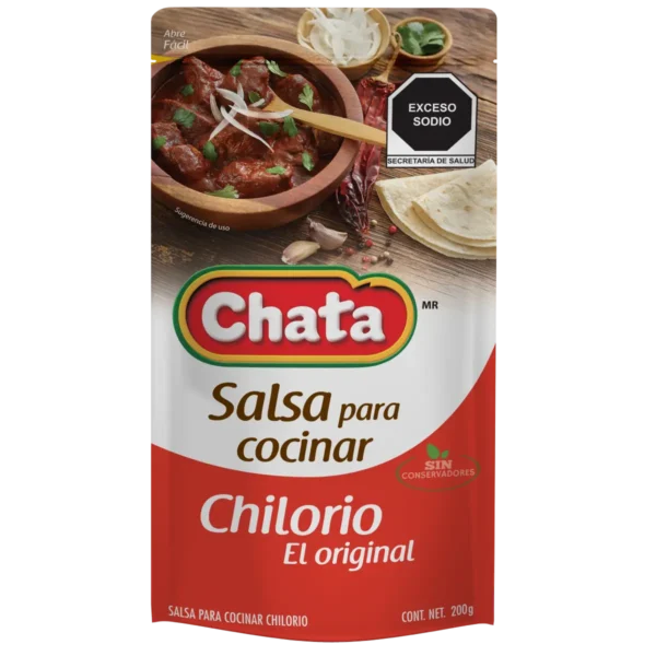 CHATA SALSA P/CHILORIO POUCH 200G 1/12