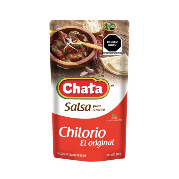 salsa para cocinar de chilorio
